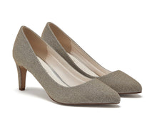 Load image into Gallery viewer, Stella Gold Metallic Ladies Shoes - Rainbow Club