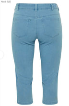 Load image into Gallery viewer, Light Wash Cropped Jeans - Simple Wish
