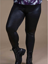 Load image into Gallery viewer, Pleather Leggings - See You