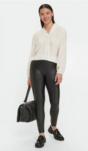 Load image into Gallery viewer, Pleather Leggings - See You
