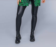Load image into Gallery viewer, Pleather Leggings - See You