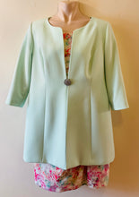 Load image into Gallery viewer, Floral Dress & Mint Coat - Wedding Collection