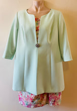 Load image into Gallery viewer, Floral Dress & Mint Coat - Wedding Collection