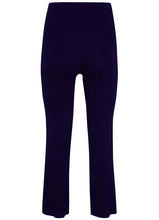 Load image into Gallery viewer, Navy Viscose Trousers 809270/50 - Doris Streich
