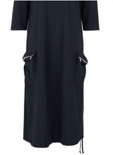 Load image into Gallery viewer, Zipped detail Black Dress - 631 600_99 - Doris Streich
