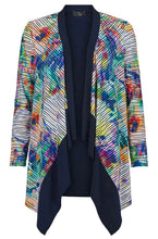 Load image into Gallery viewer, Multicolour Floral Striped Jacket - Tia
