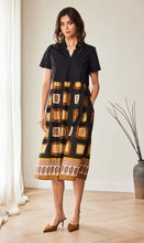 Load image into Gallery viewer, Black Print Dress S26104 - Peruzzi
