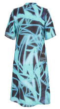 Load image into Gallery viewer, Aqua Print Dress - Doris Streich

