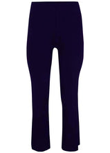 Load image into Gallery viewer, Navy Viscose Trousers 809270/50 - Doris Streich
