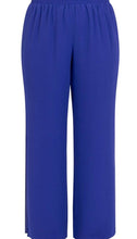 Load image into Gallery viewer, White / Blue Chiffon Trousers - Godske
