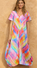 Load image into Gallery viewer, Painted Horizons Bubble Dress GRD1039 - Sahara
