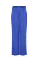 Load image into Gallery viewer, Blue Satin Trousers - Tia
