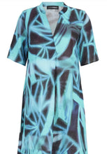 Load image into Gallery viewer, Aqua Print Dress - Doris Streich
