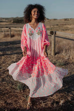 Load image into Gallery viewer, Coral Maxi Dress L166 - Piti Cuiti
