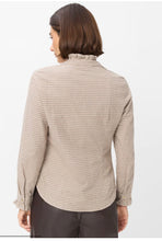 Load image into Gallery viewer, Frill Collar Check Shirt Victoria - Brax
