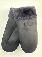 Load image into Gallery viewer, Faux Fur Trim Mittens - Accessories
