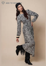 Load image into Gallery viewer, Zebra Print Dress - URBAN BLISS
