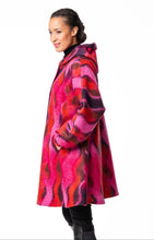 Load image into Gallery viewer, Wool Hooded Pink Jacket - Aino
