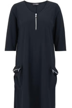 Load image into Gallery viewer, Zipped detail Black Dress - 631 600_99 - Doris Streich
