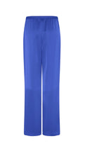 Load image into Gallery viewer, Blue Satin Trousers - Tia
