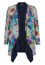Load image into Gallery viewer, Multicolour Floral Striped Jacket - Tia
