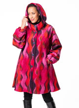 Load image into Gallery viewer, Wool Hooded Pink Jacket - Aino
