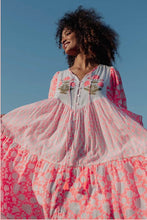 Load image into Gallery viewer, Coral Maxi Dress L166 - Piti Cuiti
