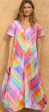 Load image into Gallery viewer, Painted Horizons Bubble Dress GRD1039 - Sahara
