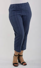 Load image into Gallery viewer, Denim Blue Wash&amp;Go Crops 28402 - KjBrand
