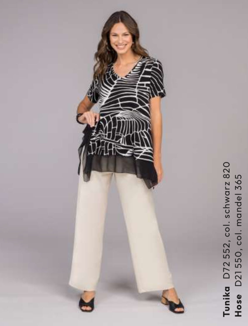 Black and White Tunic - See You