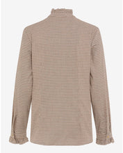 Load image into Gallery viewer, Frill Collar Check Shirt Victoria - Brax
