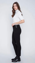 Load image into Gallery viewer, Black Tummy Control Jeggings 252208 - Coco Y Club
