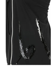 Load image into Gallery viewer, Hooded Black Jacket - 190 600_99 - Doris Streich
