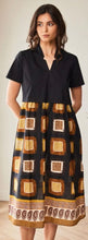 Load image into Gallery viewer, Black Print Dress S26104 - Peruzzi
