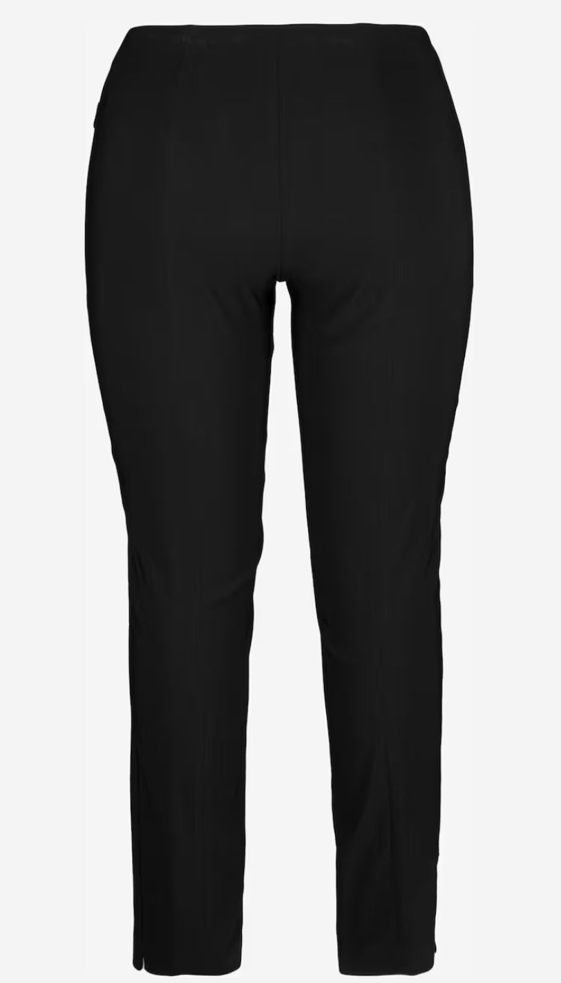 Navy Slim Stretch Trousers 891700/50 - Doris Streich