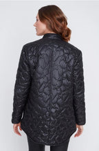 Load image into Gallery viewer, Black Sequin Quilted Jacket 252-2056 - Coco Y Club
