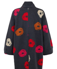 Load image into Gallery viewer, Wool Swirl Pattern Coat 87146 - Noen
