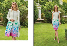 Load image into Gallery viewer, Cream Pink &amp; Green Outfit - Tia
