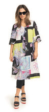 Load image into Gallery viewer, Graphic Linen Dress - Doris Streich
