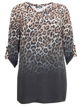 Load image into Gallery viewer, Leopard Print Long Blouse 238 159/82 - Doris Streich
