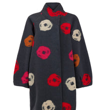 Load image into Gallery viewer, Wool Swirl Pattern Coat 87146 - Noen
