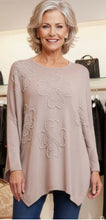 Load image into Gallery viewer, Brown Jumper Pearl Detail - Malissa J
