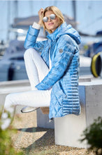Load image into Gallery viewer, Ocean Blue Quilted Jacket 0126-2041-62 - Junge

