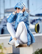 Load image into Gallery viewer, Ocean Blue Quilted Jacket 0126-2041-62 - Junge
