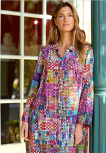 Load image into Gallery viewer, Tiles Shirt Dress GRD6857-CGT - Sahara
