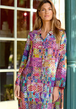 Load image into Gallery viewer, Tiles Shirt Dress GRD6857-CGT - Sahara
