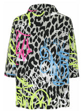Load image into Gallery viewer, Bright Lime Stripe Sweatshirt 376 127/23 - Doris Streich
