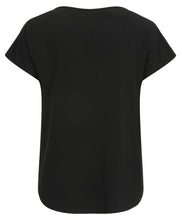 Load image into Gallery viewer, OH LA LA Black T-shirt - Doris Streich
