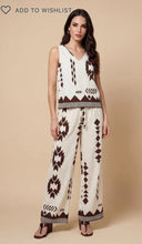 Load image into Gallery viewer, Brown &amp; Cream Trousers - URBAN BLISS
