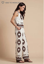Load image into Gallery viewer, Brown &amp; Cream Trousers - URBAN BLISS
